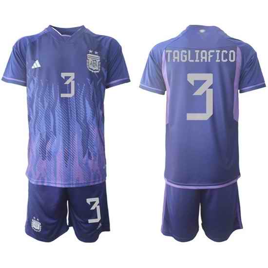 Men FIFA 2022 Argentina Soccer Jersey 020